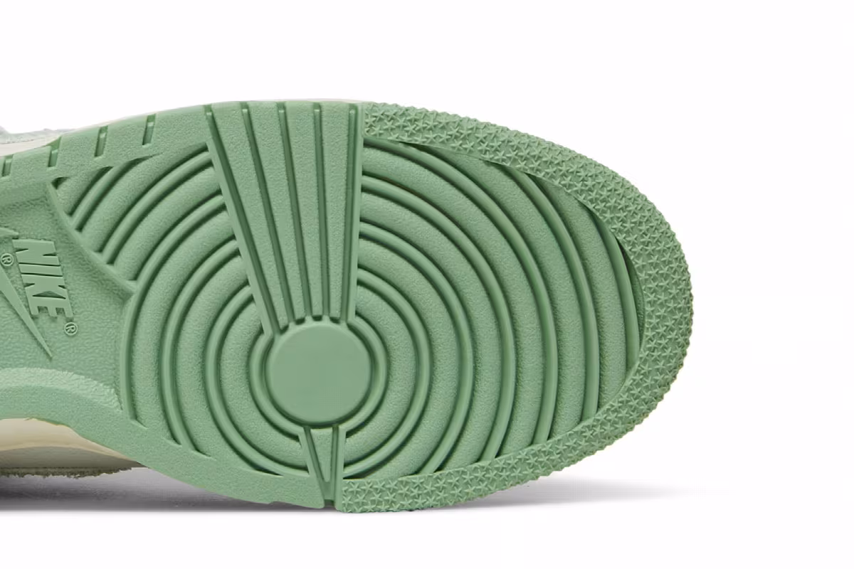 Nike Women's Dunk High 1985 Green Denim, view 6