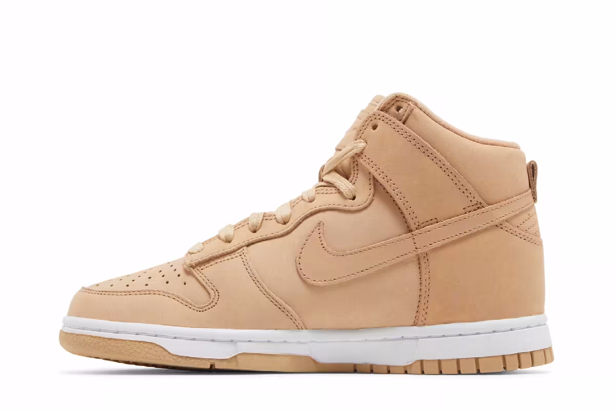 Nike Women's Dunk High Premium Vachetta Tan, view 4