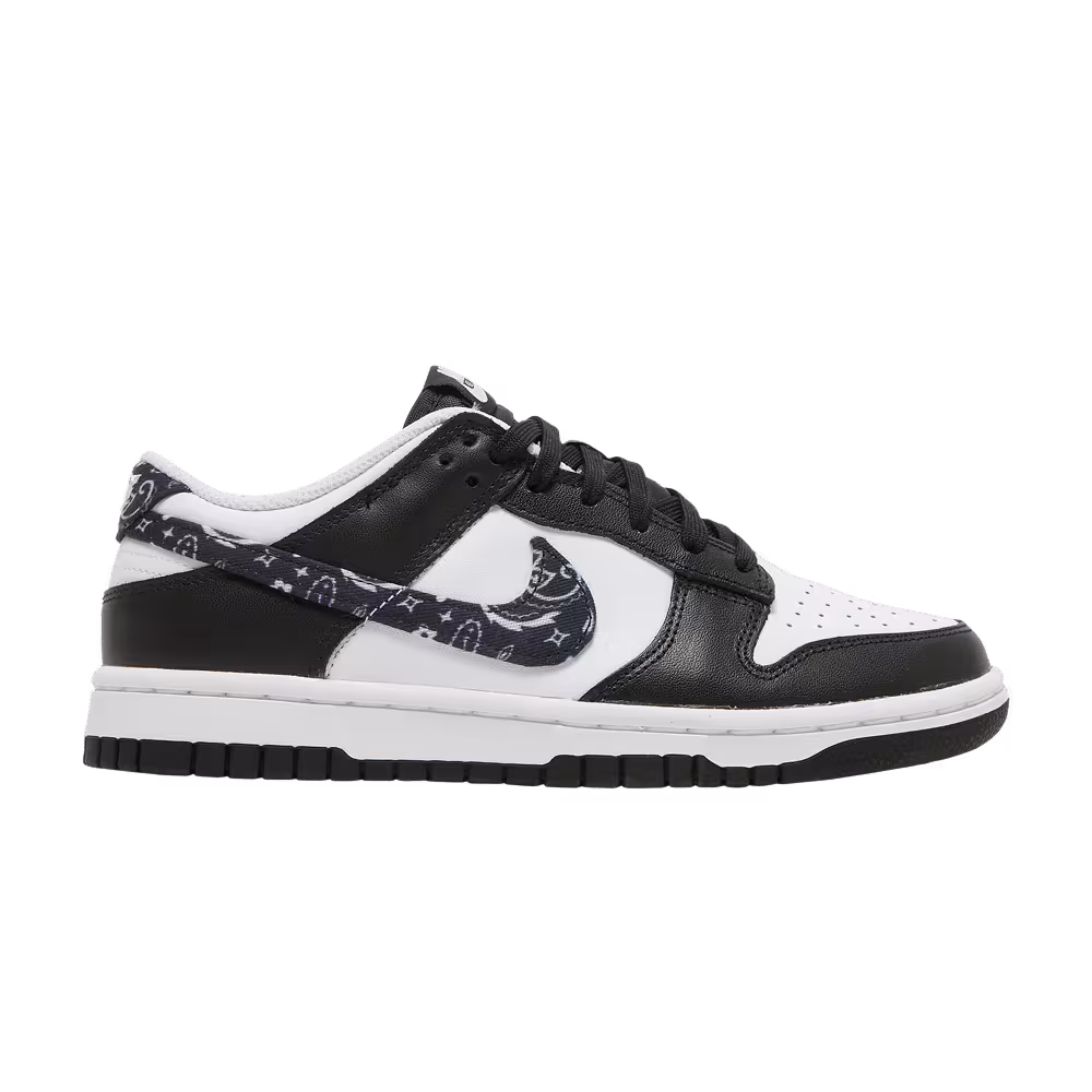 Nike Women's Dunk Low Black Paisley