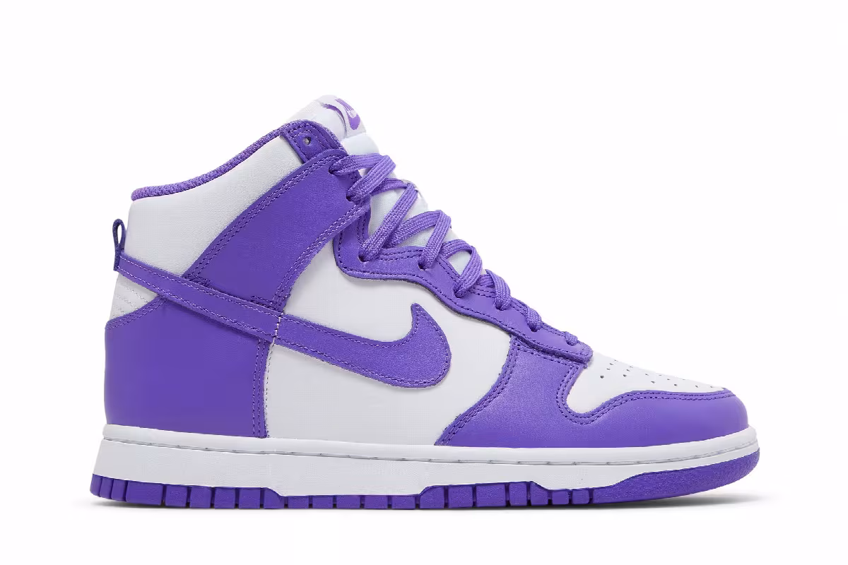 Nike Women's Dunk High Court Purple, view 2