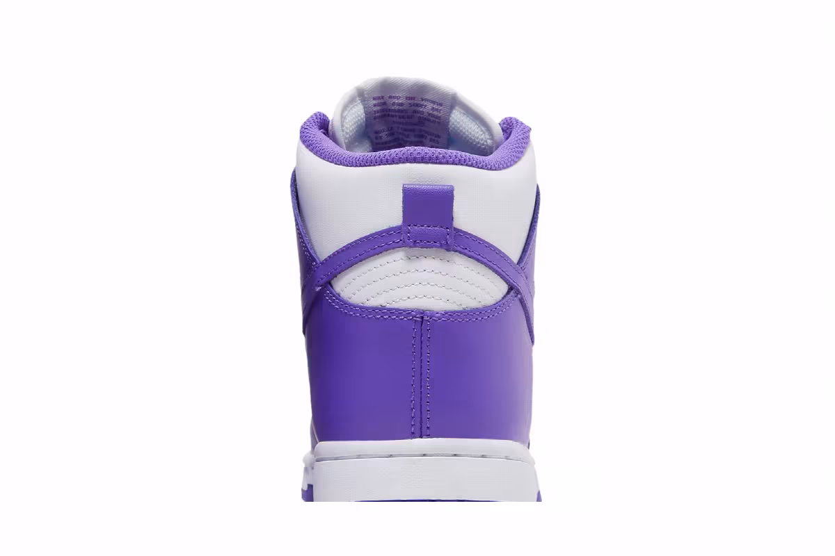 Nike Women's Dunk High Court Purple, view 8