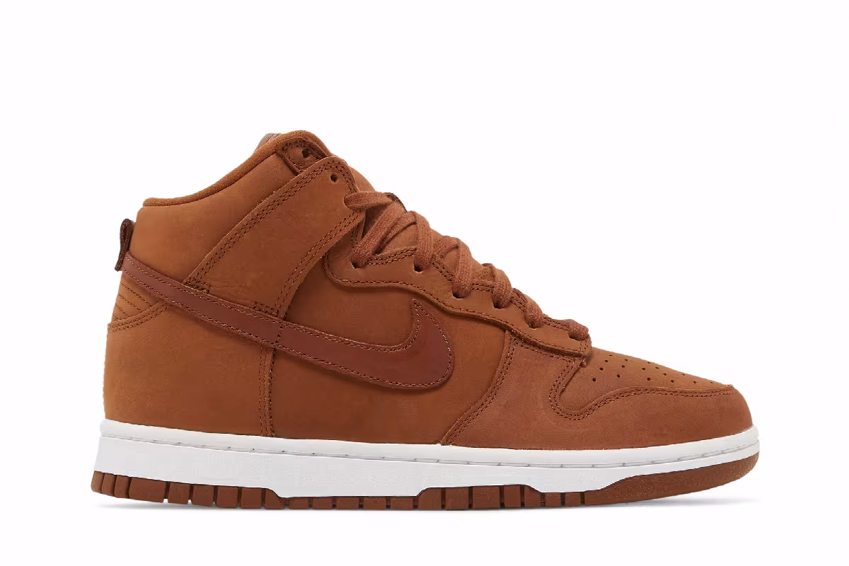 Nike Women's Dunk High Premium Pecan, view 2