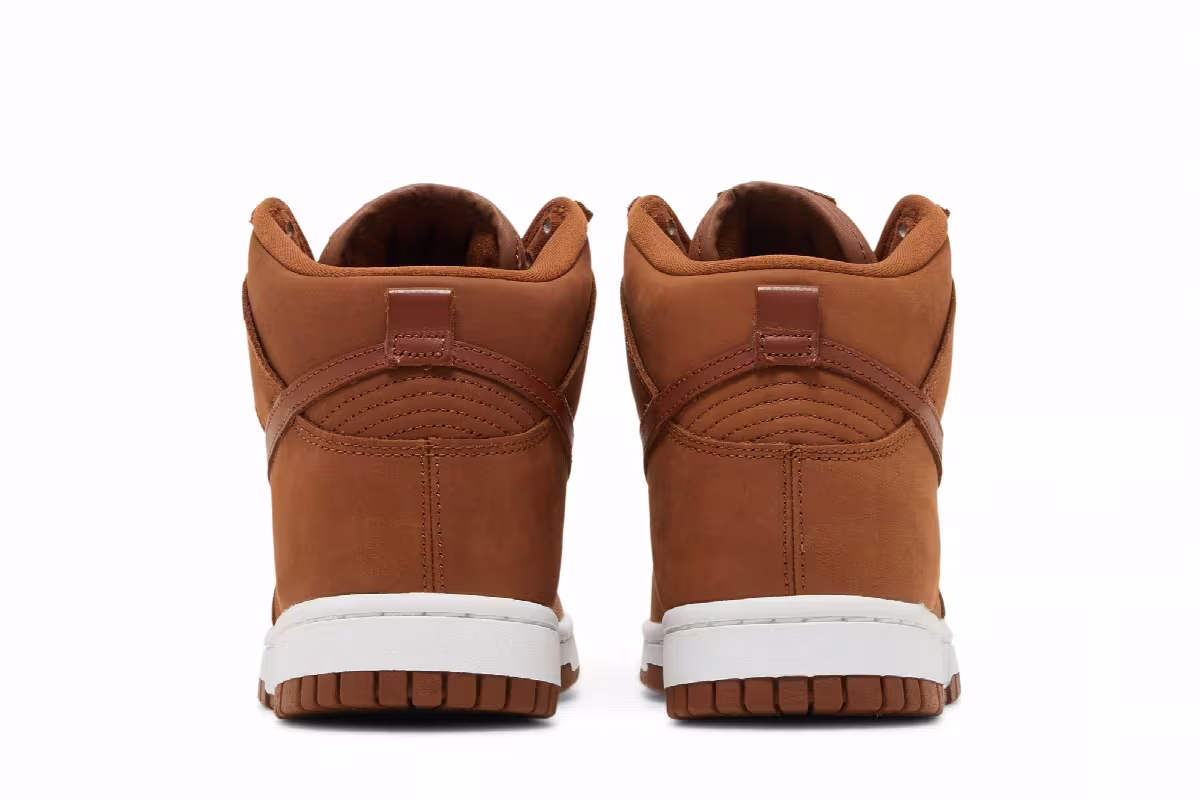 Nike Women's Dunk High Premium Pecan, view 7