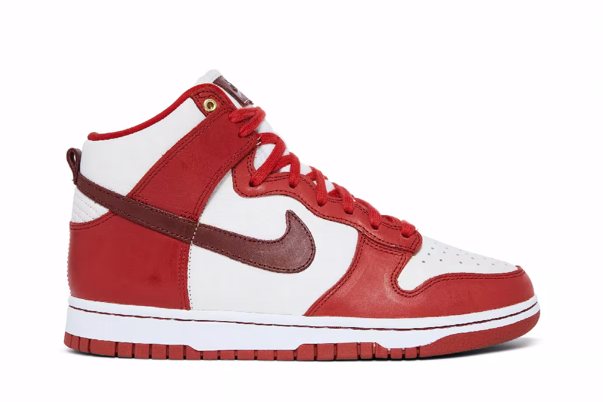 Nike Women's Dunk High LXX Cinnabar, view 2