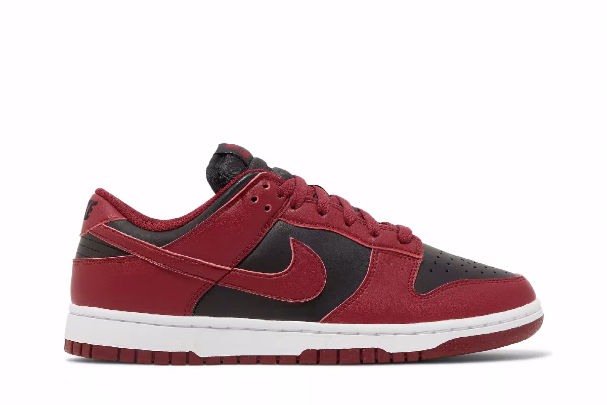 Nike Women's Dunk Low Next Nature Team Red Black, view 2