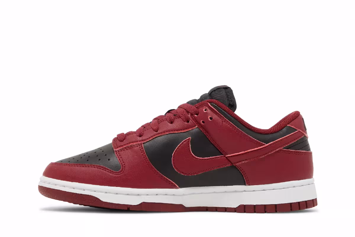 Nike Women's Dunk Low Next Nature Team Red Black, view 4