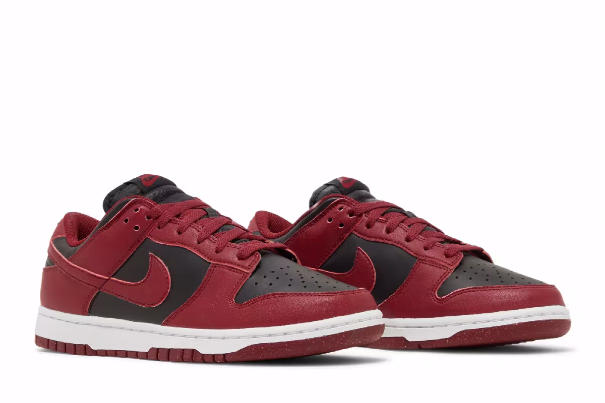 Nike Women's Dunk Low Next Nature Team Red Black, view 9