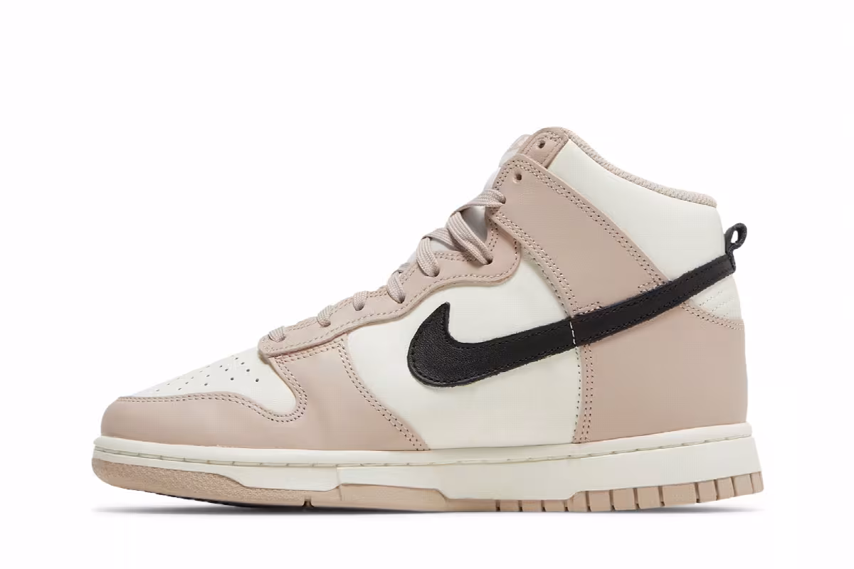 Nike Women's Dunk High Fossil Stone, view 4