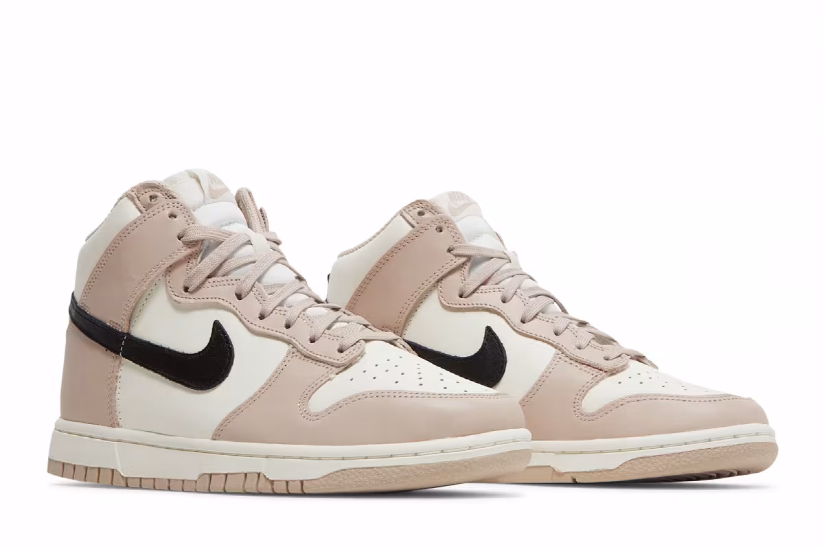 Nike Women's Dunk High Fossil Stone, view 9