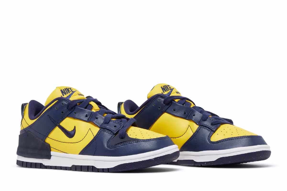 Nike Women's Dunk Low Disrupt 2 Michigan, view 9