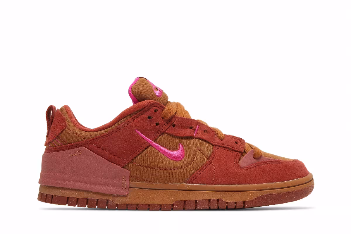 Nike Women's Dunk Low Disrupt 2 Desert Bronze, view 2