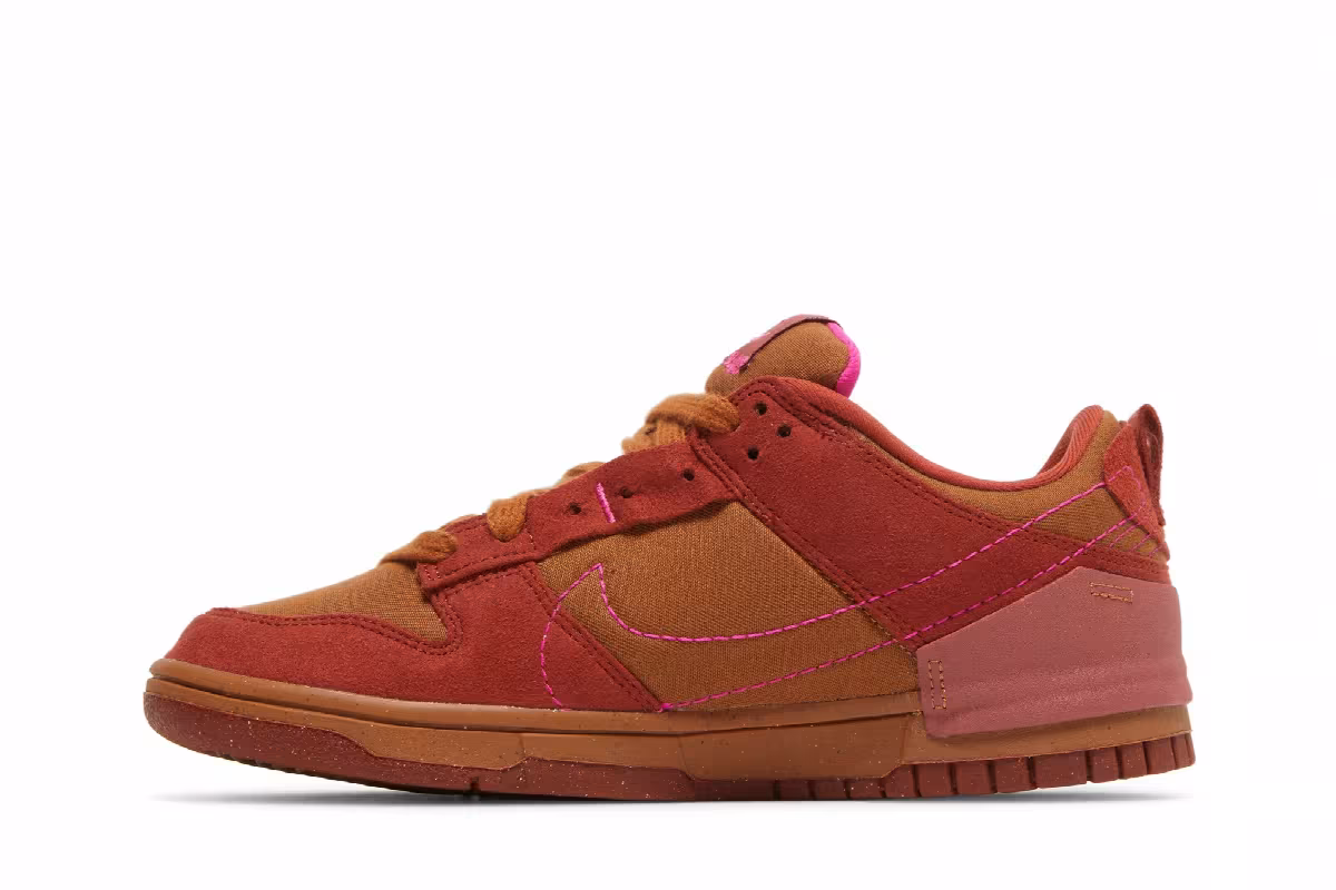 Nike Women's Dunk Low Disrupt 2 Desert Bronze, view 4