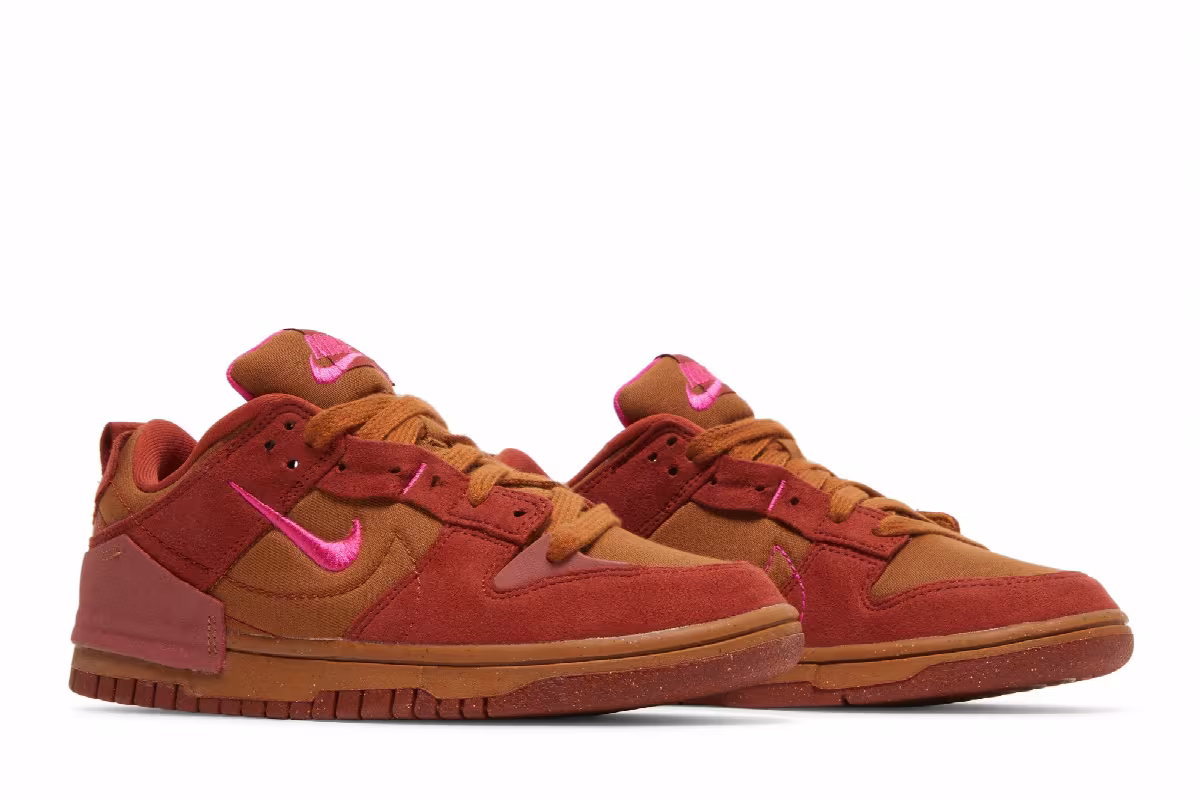 Nike Women's Dunk Low Disrupt 2 Desert Bronze, view 9