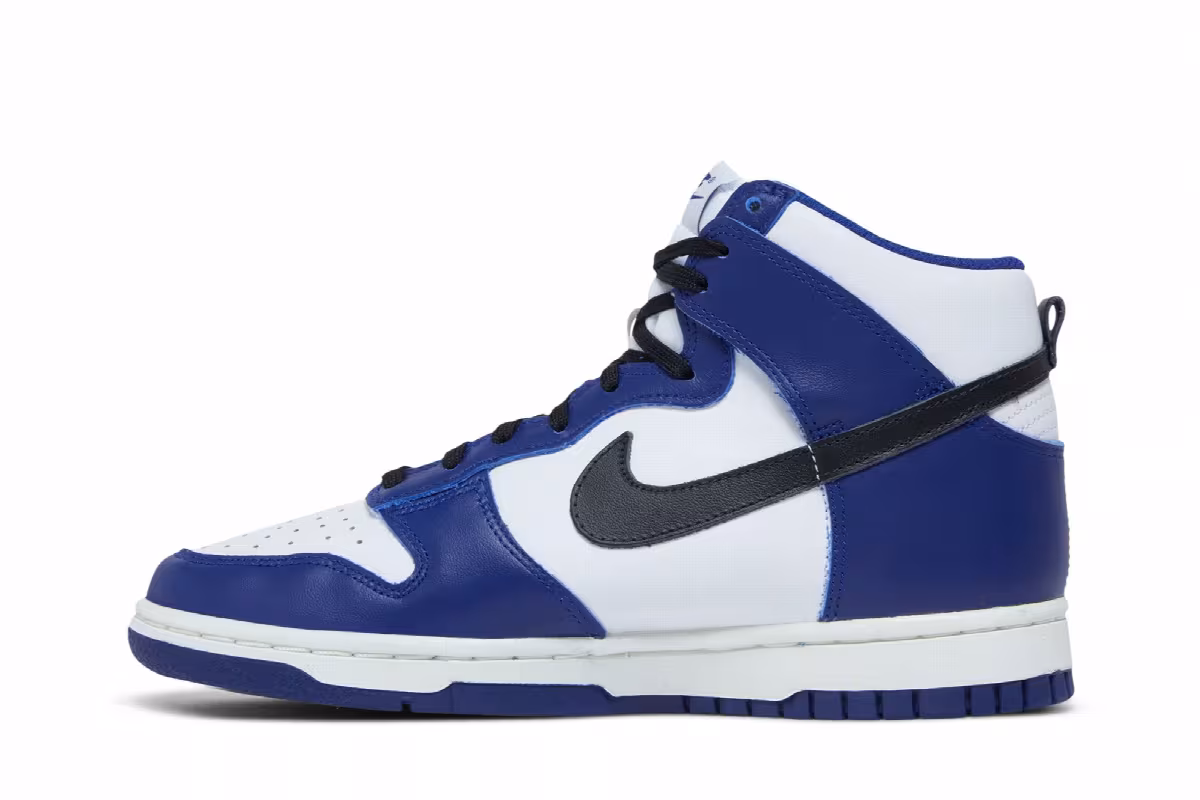 Nike Women's Dunk High Deep Royal Blue, view 4