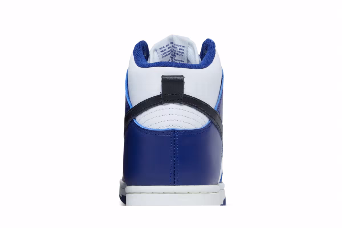 Nike Women's Dunk High Deep Royal Blue, view 8
