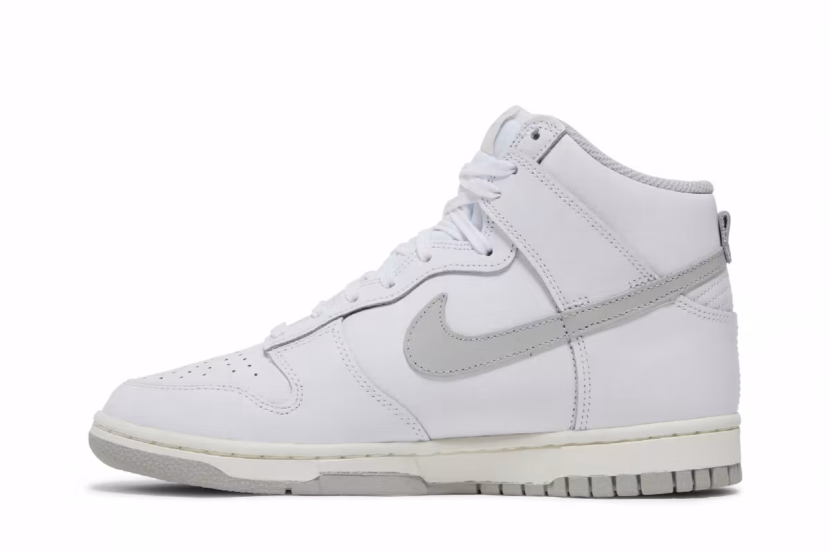 Nike Women's Dunk High Grey Fog, view 4