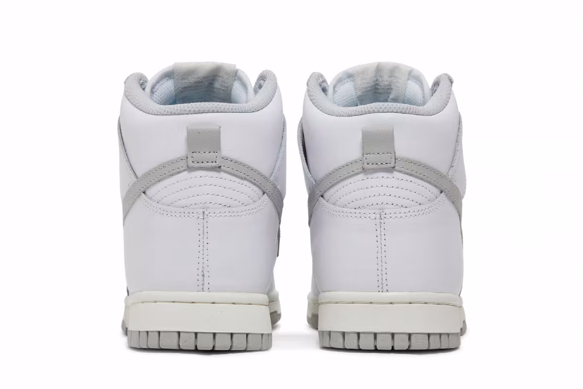 Nike Women's Dunk High Grey Fog, view 7