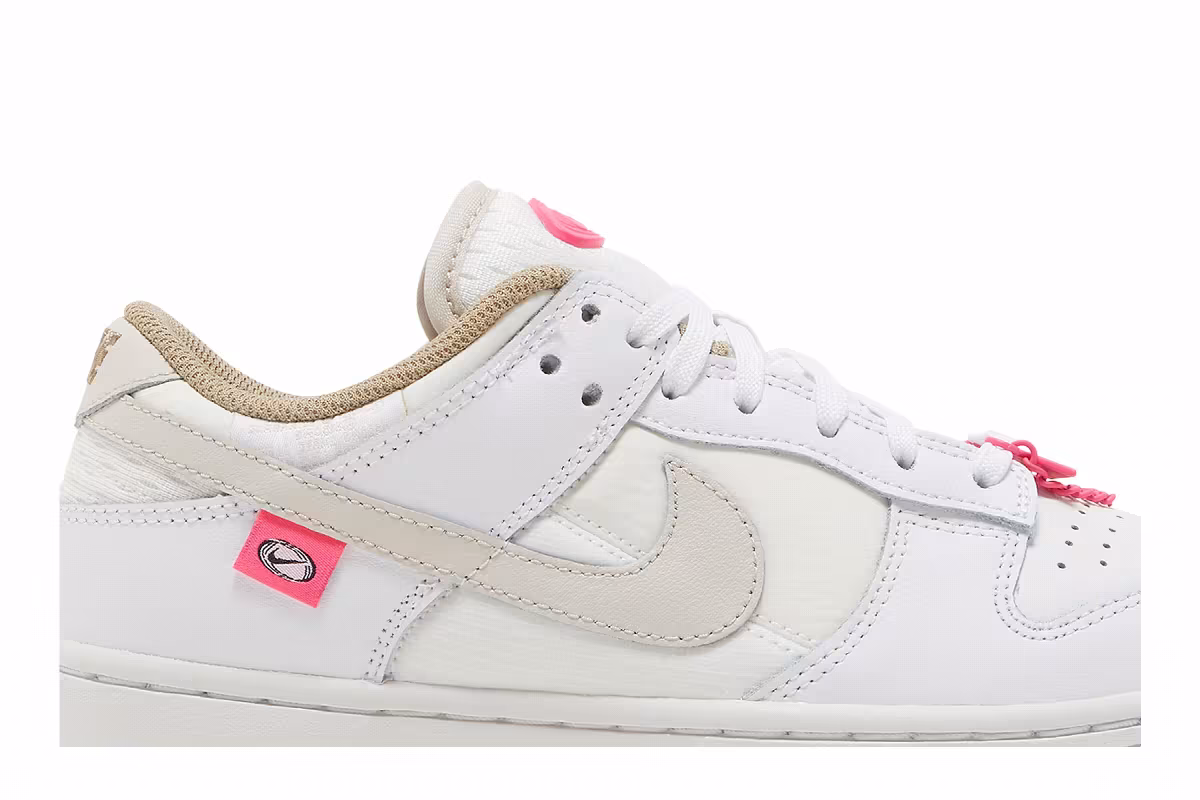 Nike Women's Dunk Low Pink Bling, view 3