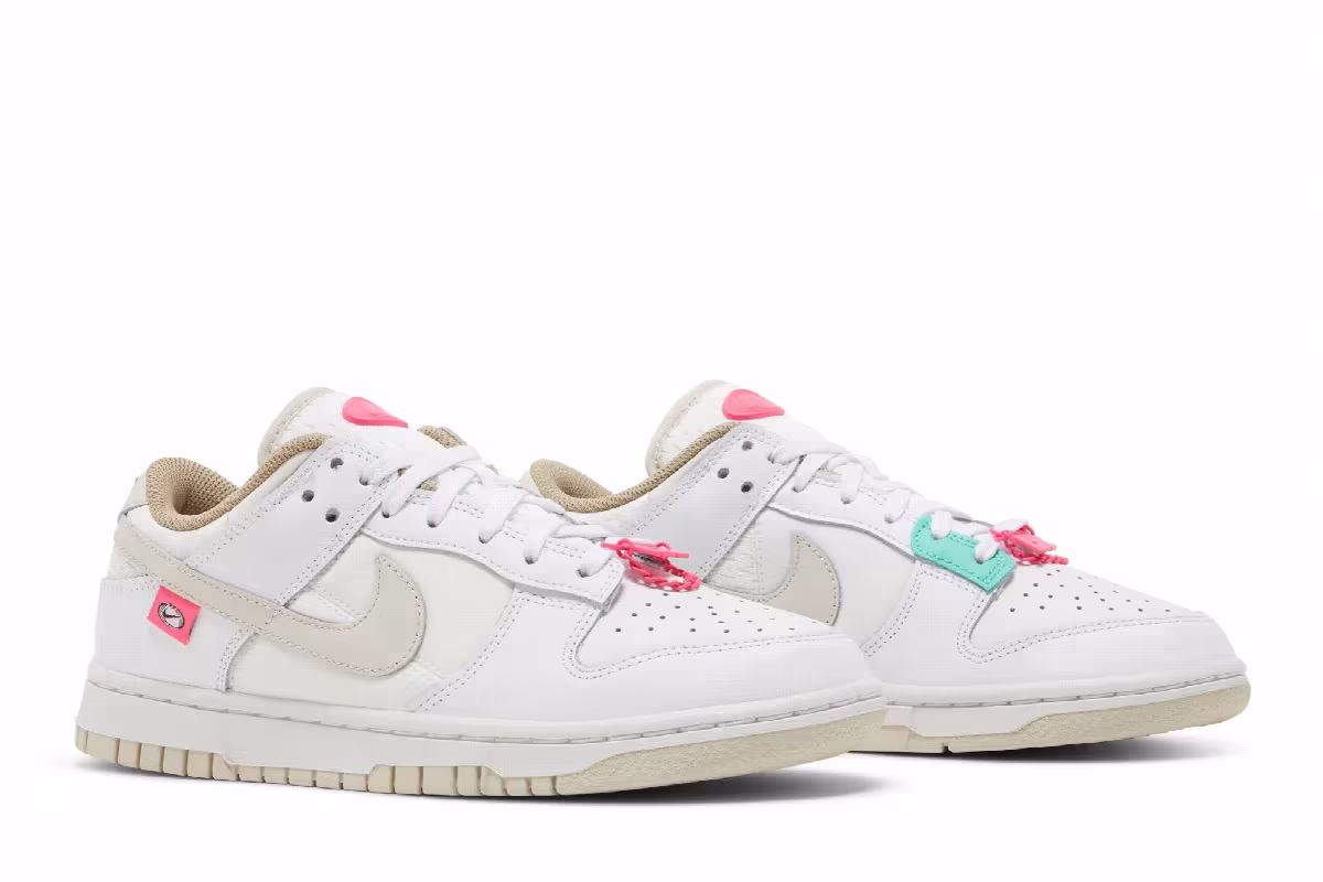 Nike Women's Dunk Low Pink Bling, view 9