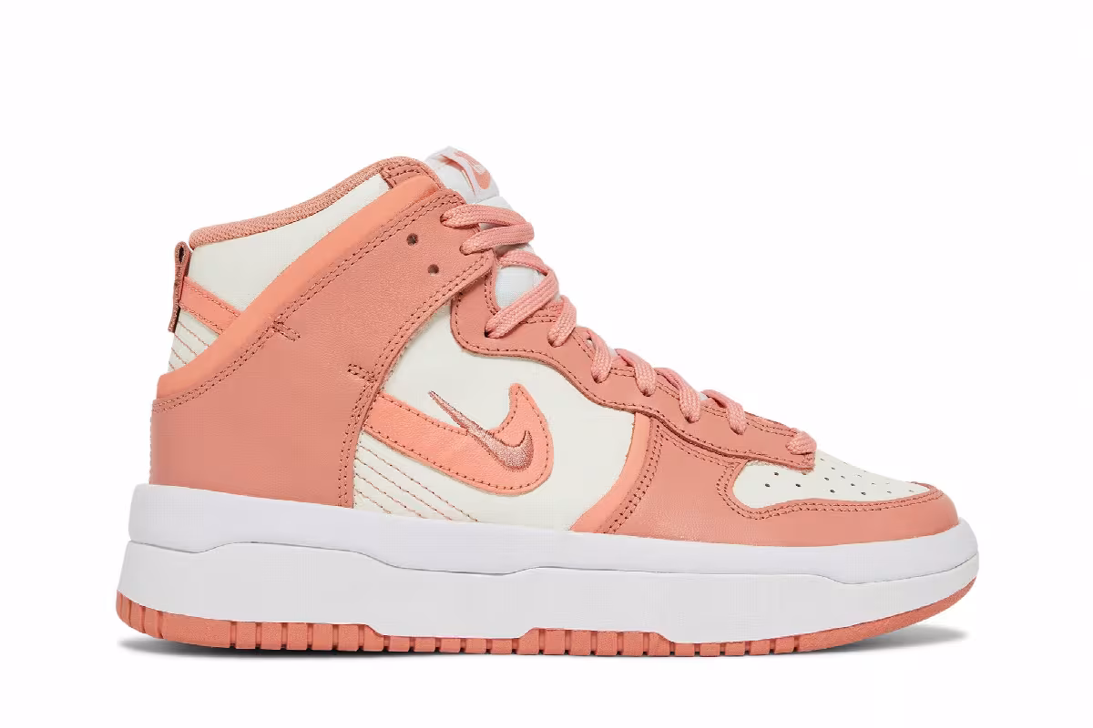 Nike Women's Dunk High Up Crimson Bliss, view 2