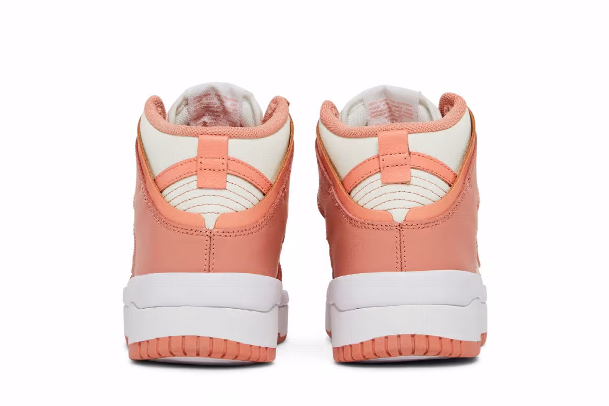 Nike Women's Dunk High Up Crimson Bliss, view 7