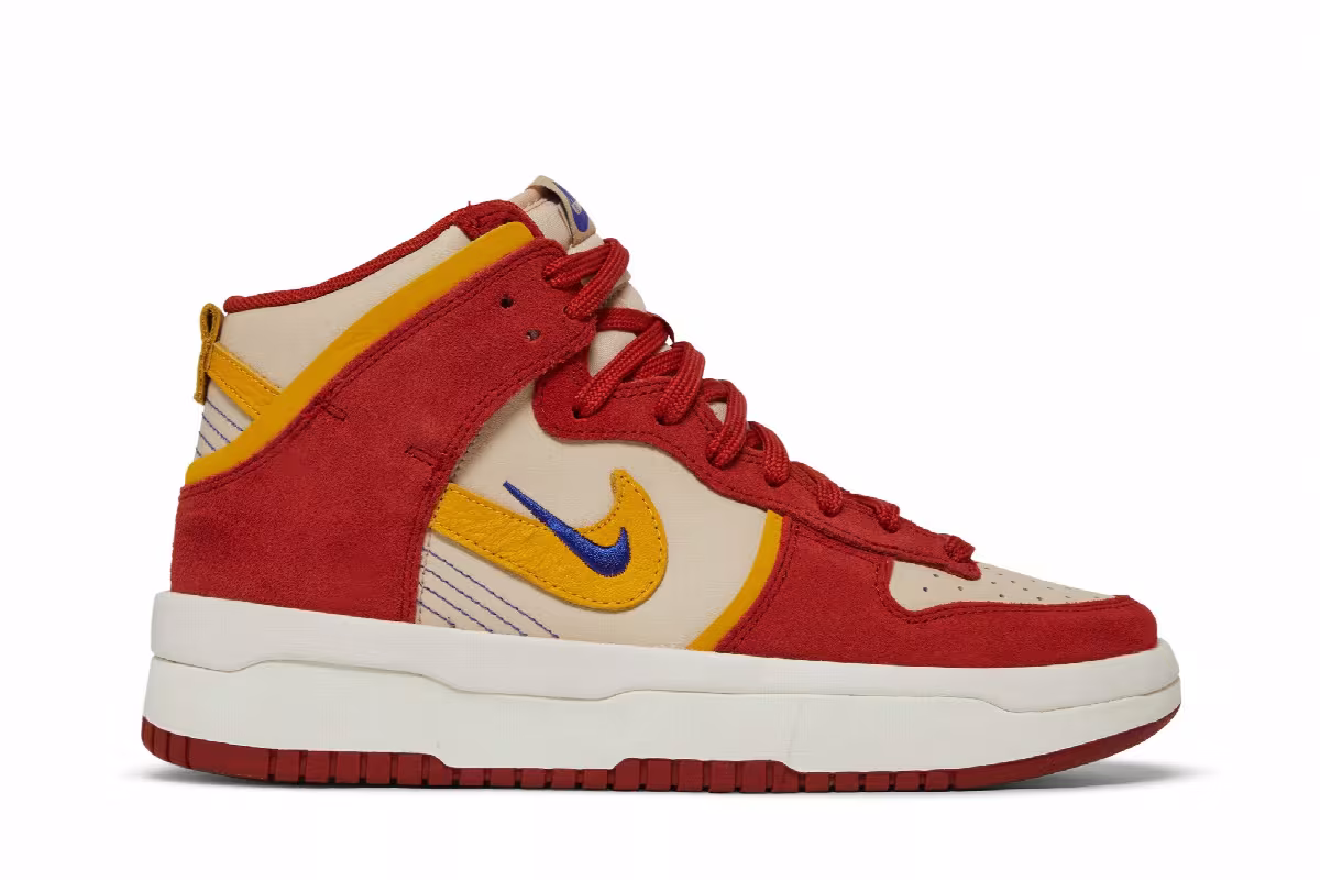 Nike Women's Dunk High Up Cinnabar, view 2