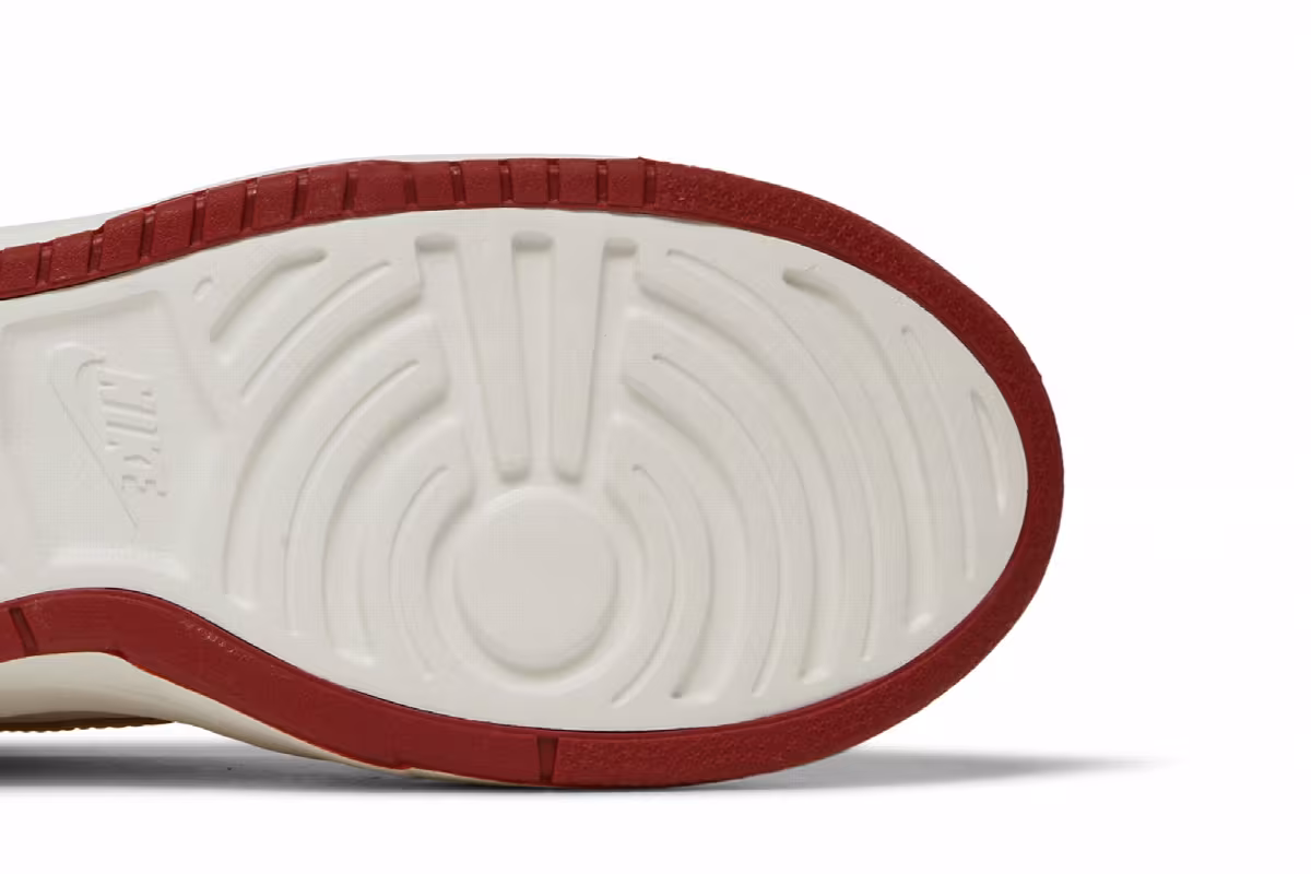 Nike Women's Dunk High Up Cinnabar, view 6