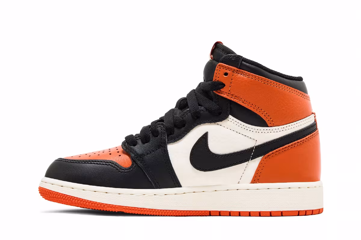 Air Jordan 1 High OG GS Shattered Backboard 2025, view 4