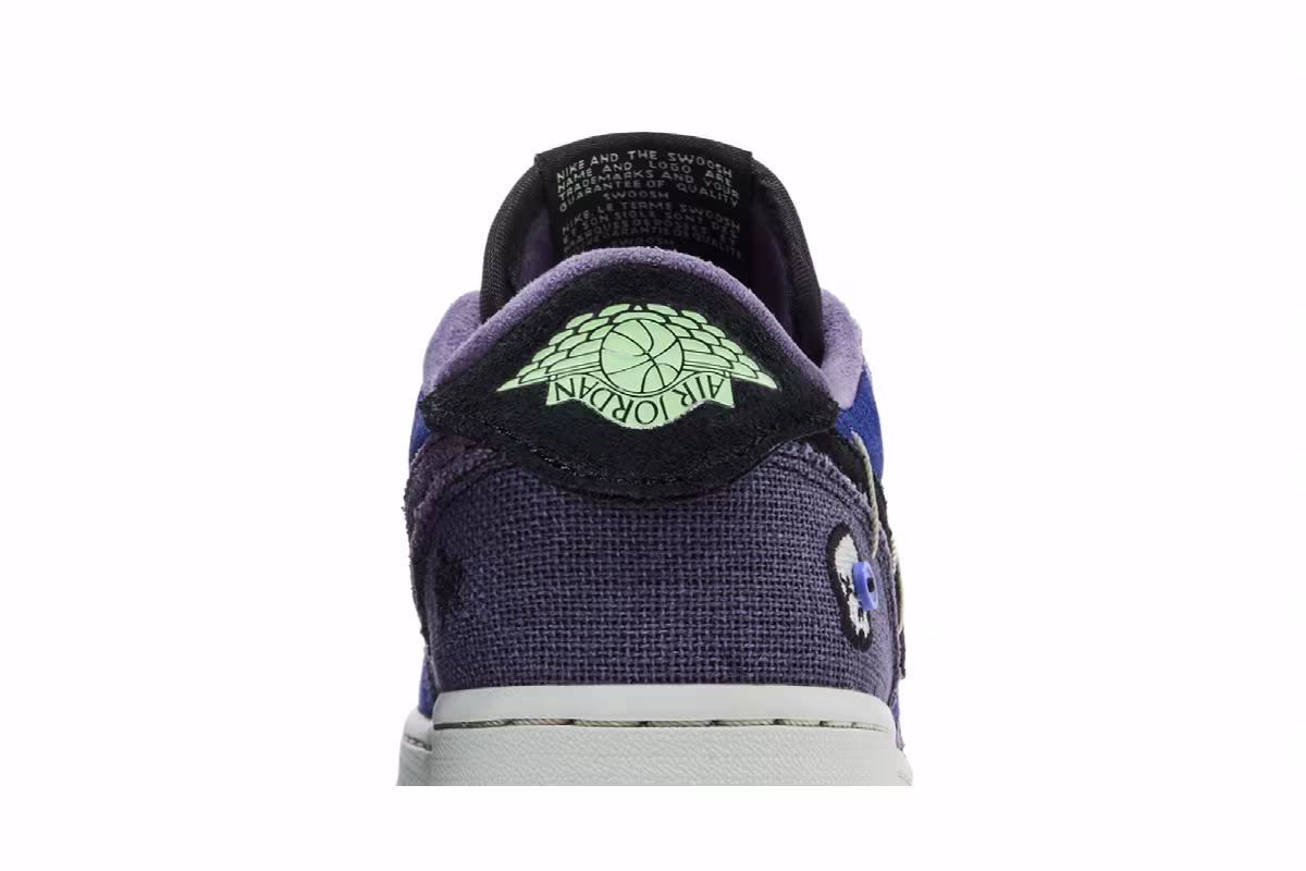 Zion Williamson x Air Jordan 1 Low OG GS Voodoo Alternate, view 8