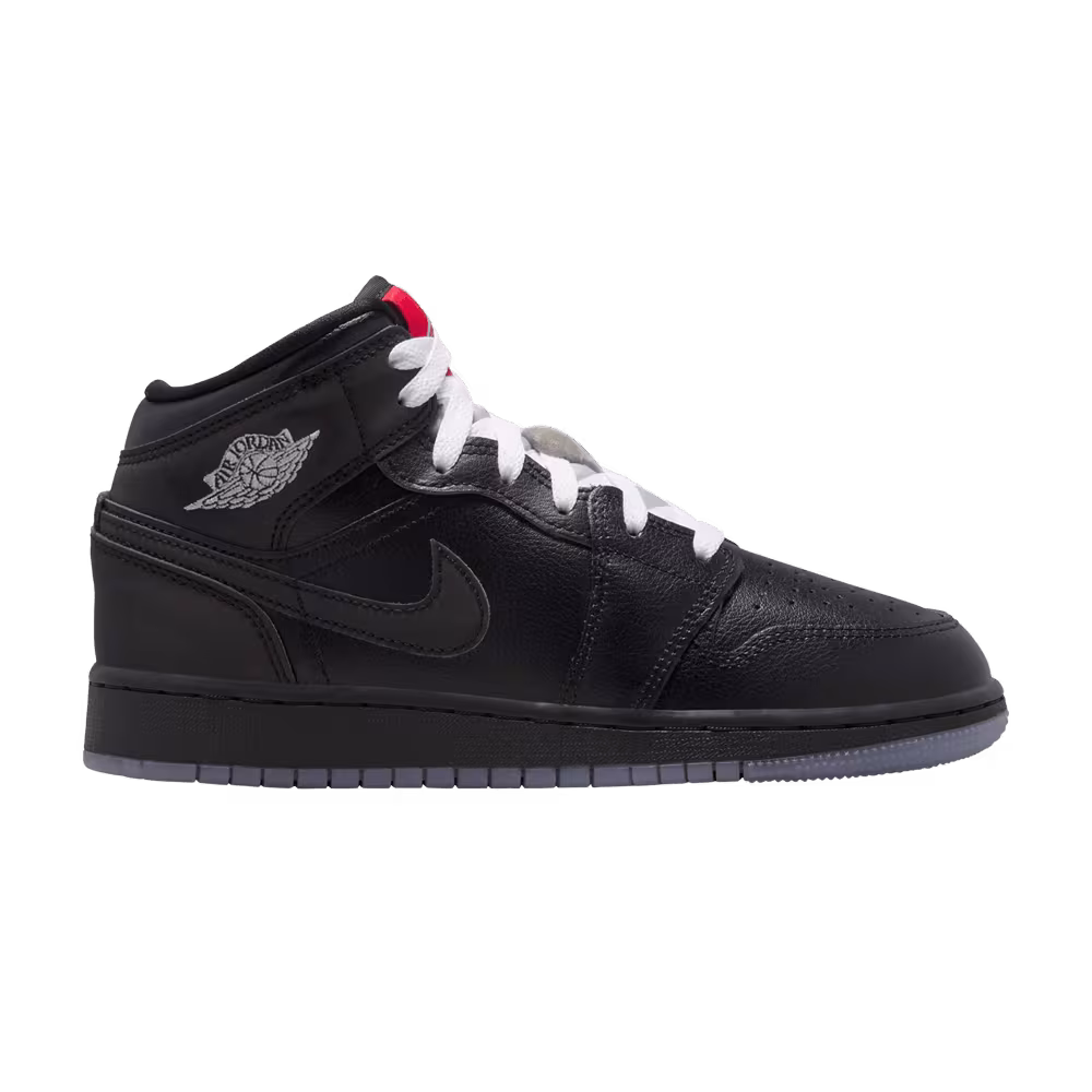 Air Jordan 1 Mid GS Black Metallic Reimagined