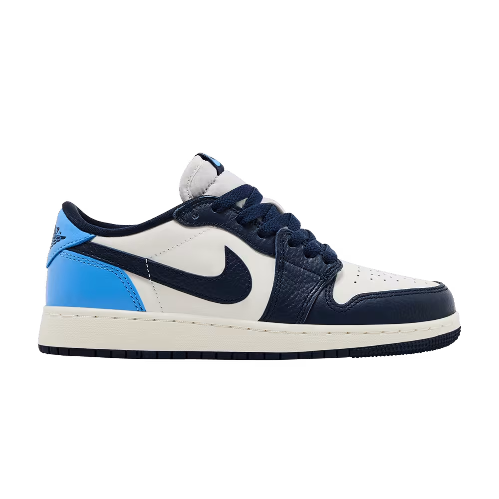 Air Jordan 1 Low OG GS Obsidian UNC