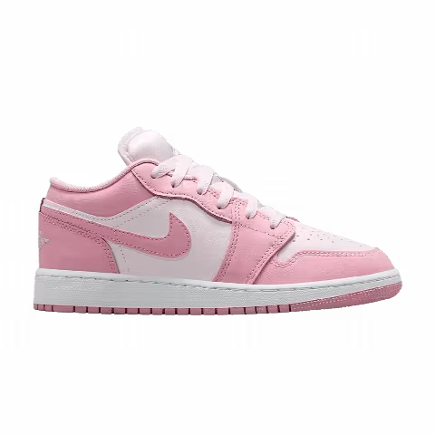 Air Jordan 1 Low GS 'Medium Soft Pink/White/Pearl Pink'