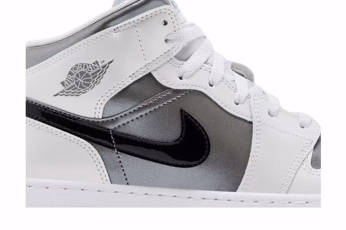 Air Jordan 1 Mid GS Inspired by The Greatest, view 3