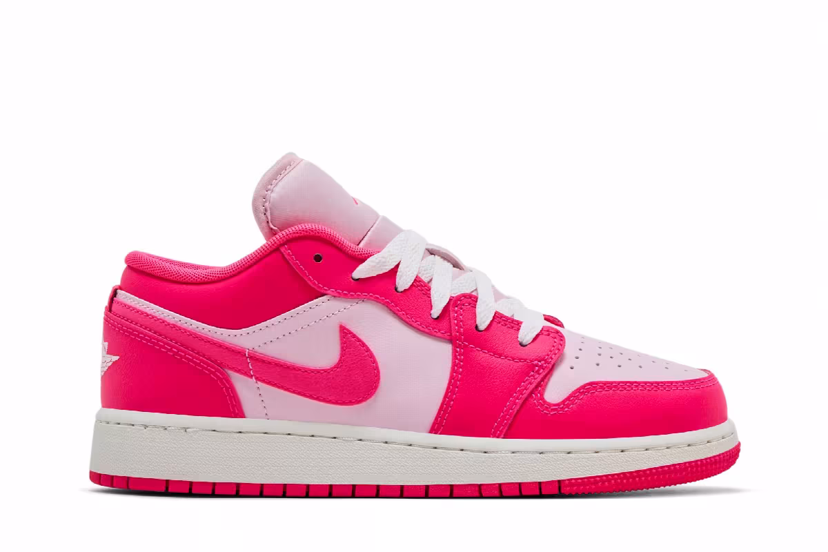 Air Jordan 1 Low GS Valentine’s Day, view 2