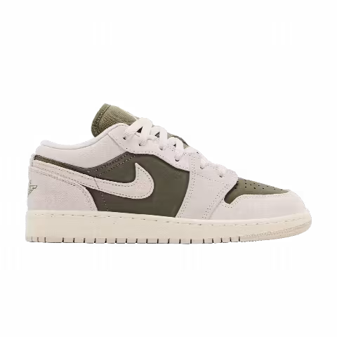 Air Jordan 1 Low SE GS 'Medium Olive Sail'
