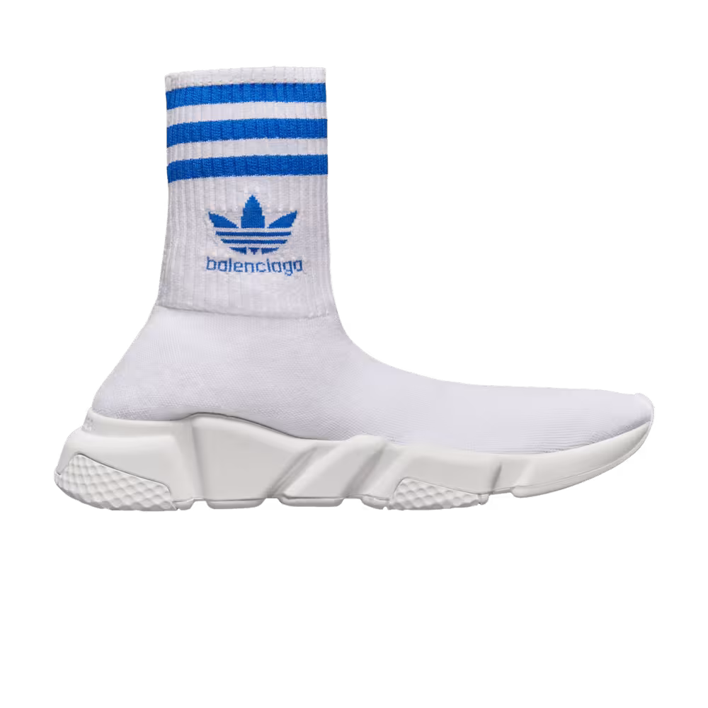 Balenciaga x adidas Women's Speed Sneaker White Blue