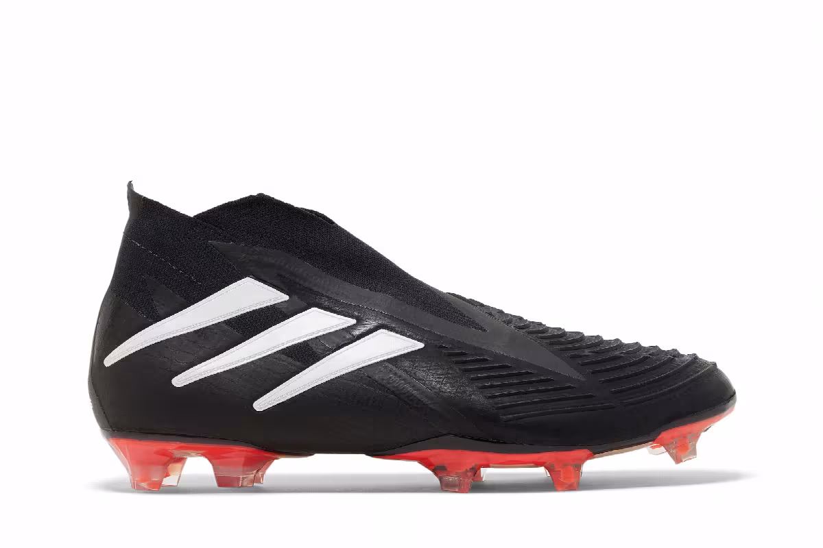 adidas Predator Edge 94+ FG Black Solar Red, view 2