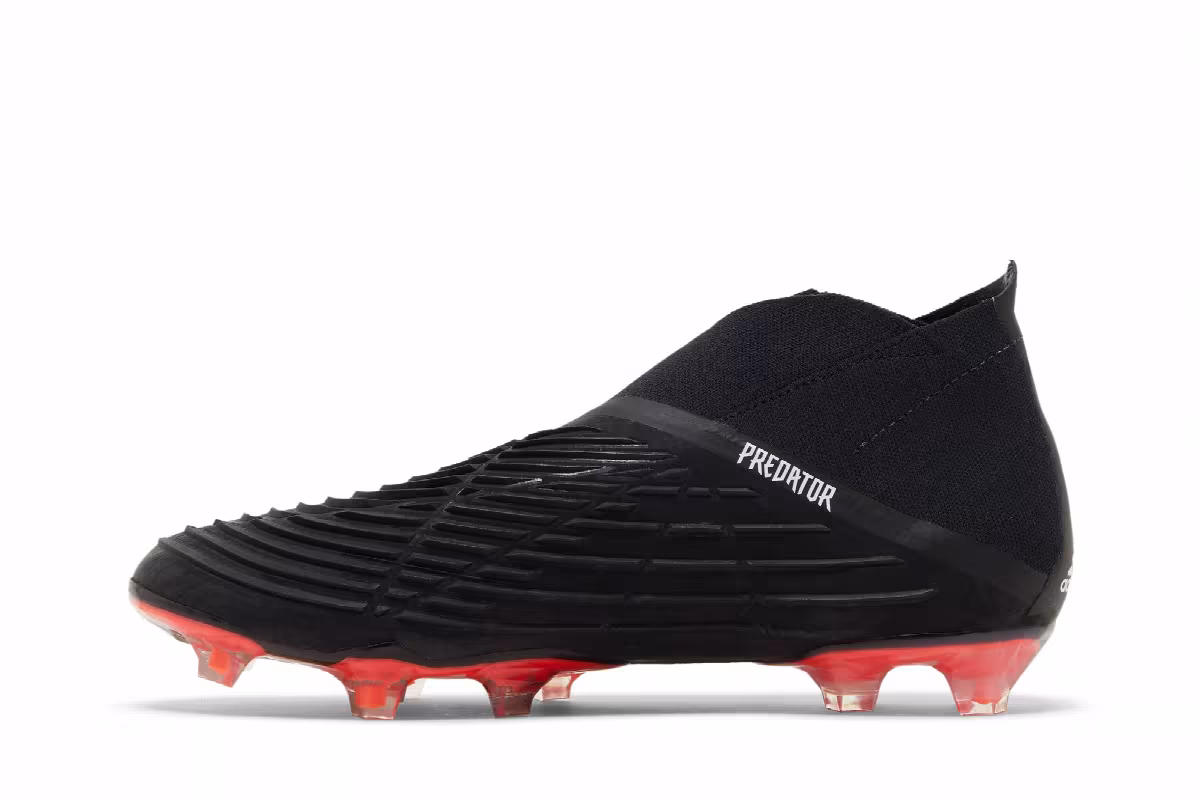 adidas Predator Edge 94+ FG Black Solar Red, view 4