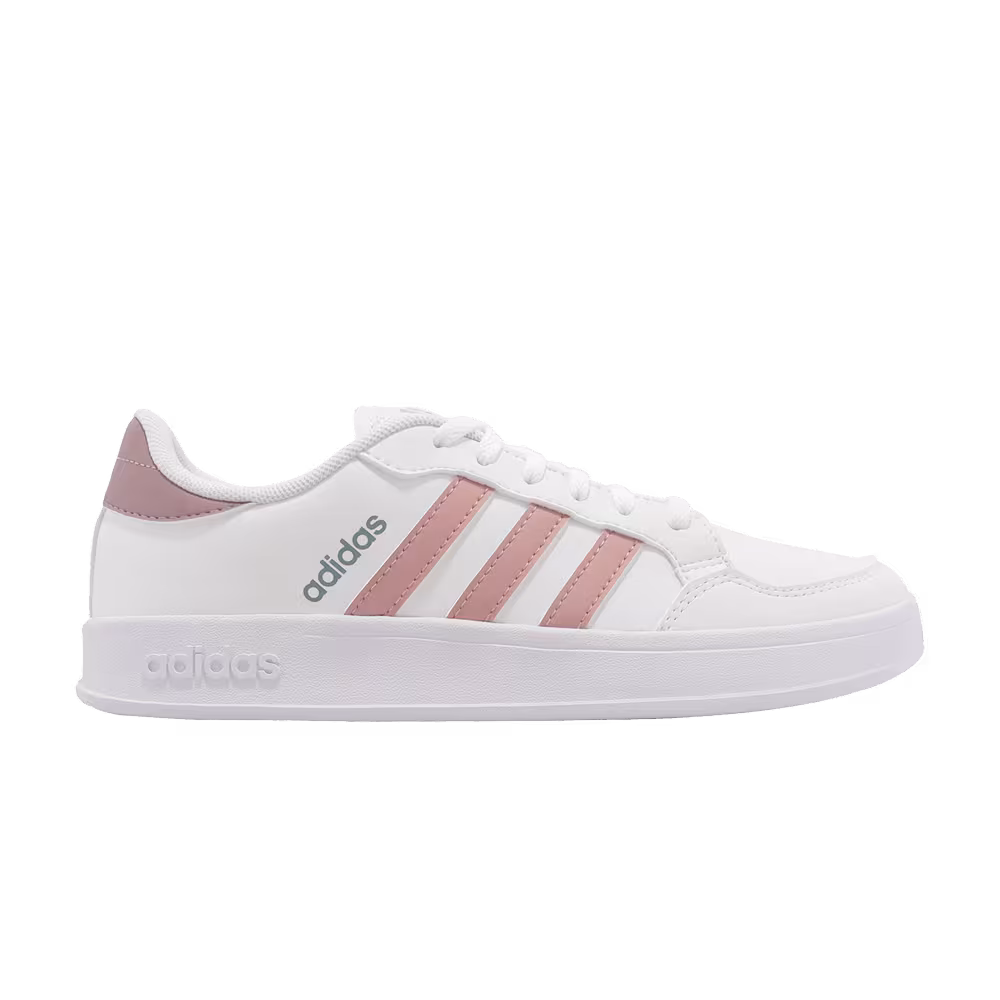 Adidas Women's Breaknet White Wonder Mauve