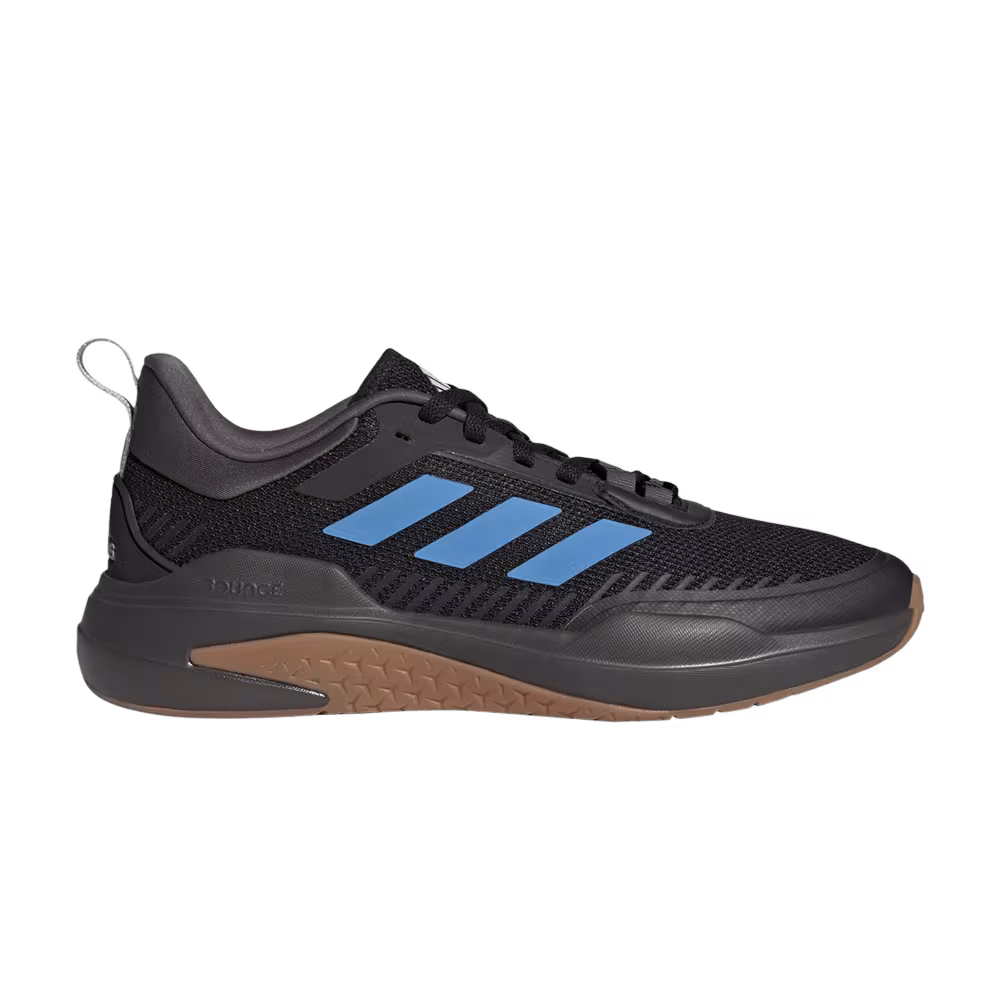 Adidas Trainer V Black Pulse Blue Gum