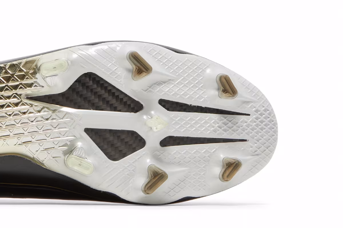 Adidas Adizero F50 Ghosted FG Black Gold Metallic, view 6