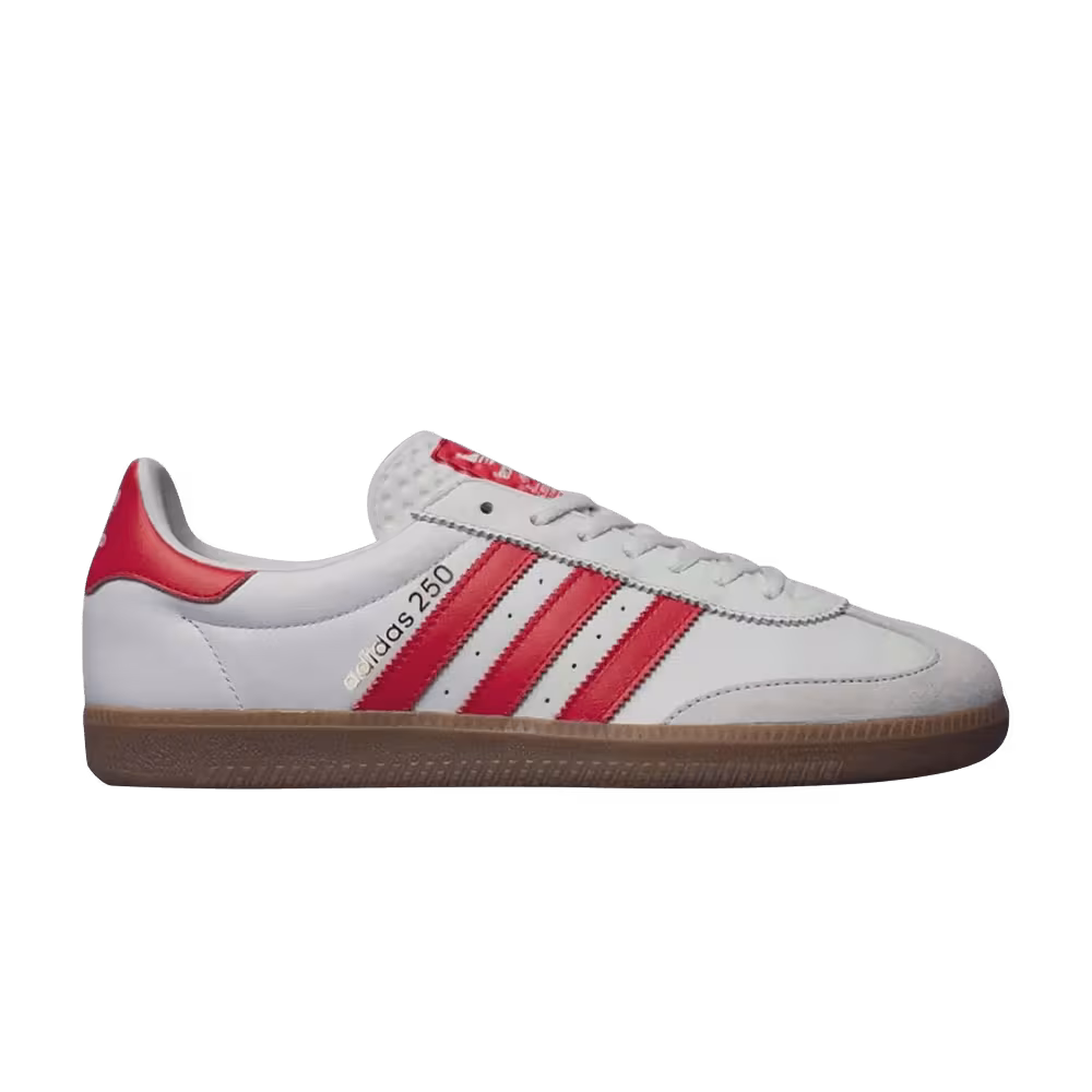 adidas AS 250 White Vivid Red