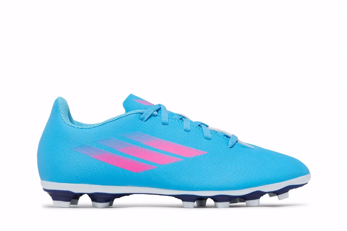 Adidas X Speedflow Messi.4 FG J Sky Rush Team Shock Pink, view 2