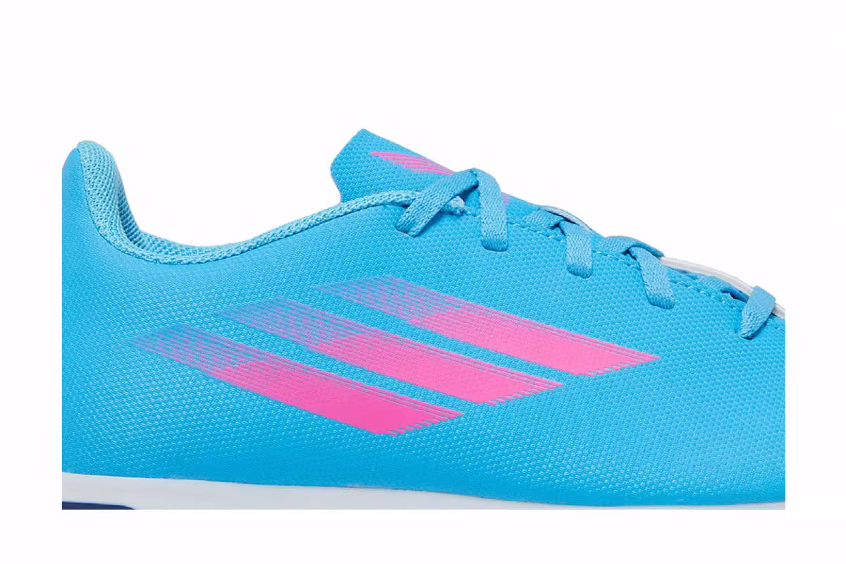 Adidas X Speedflow Messi.4 FG J Sky Rush Team Shock Pink, view 3