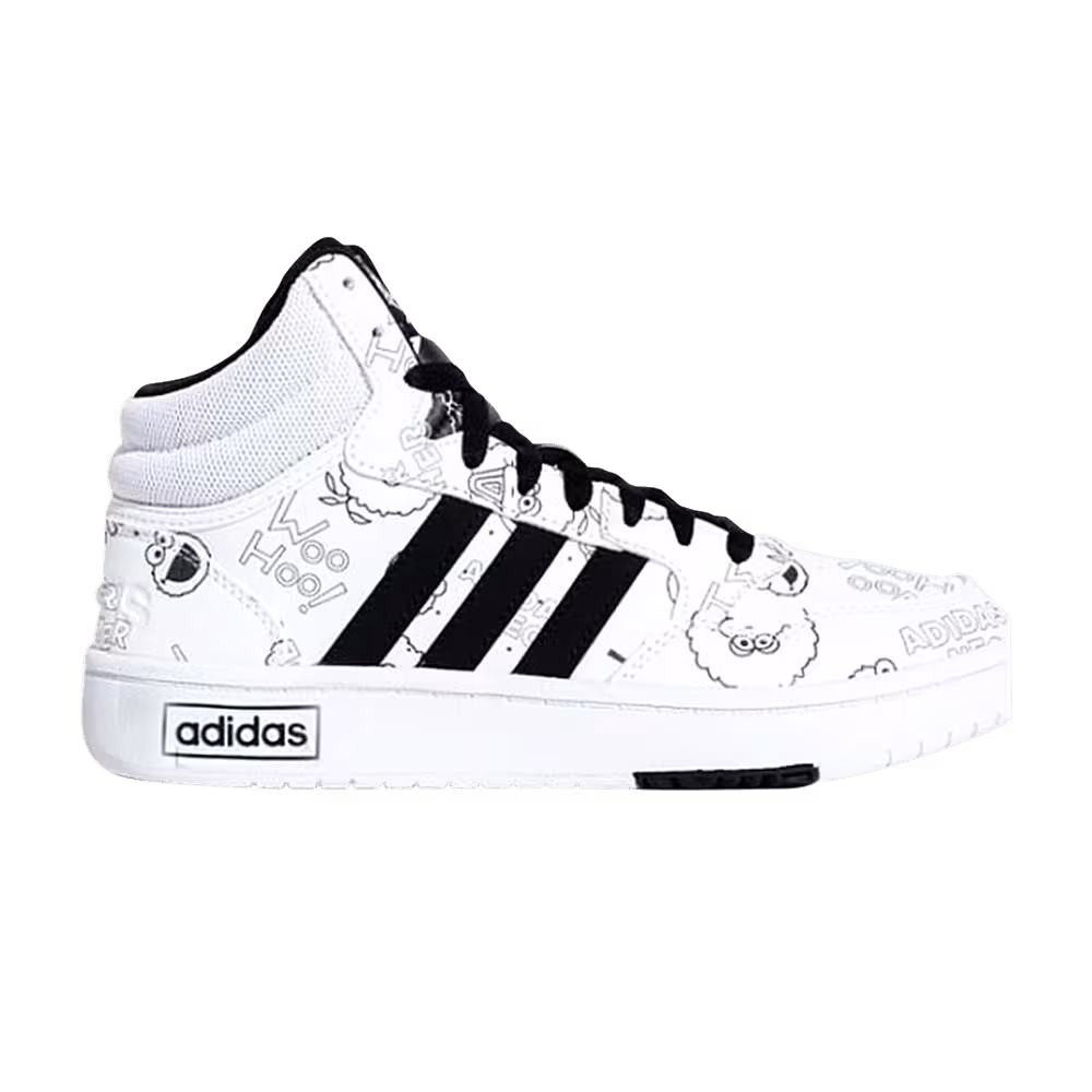 Sesame Street x adidas Women's Neo Hoops 3.0 Mid Woo Hoo!