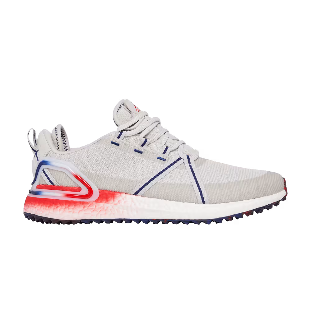 Adidas Solarthon Primegreen Spikeless Golf Grey Vivid Red