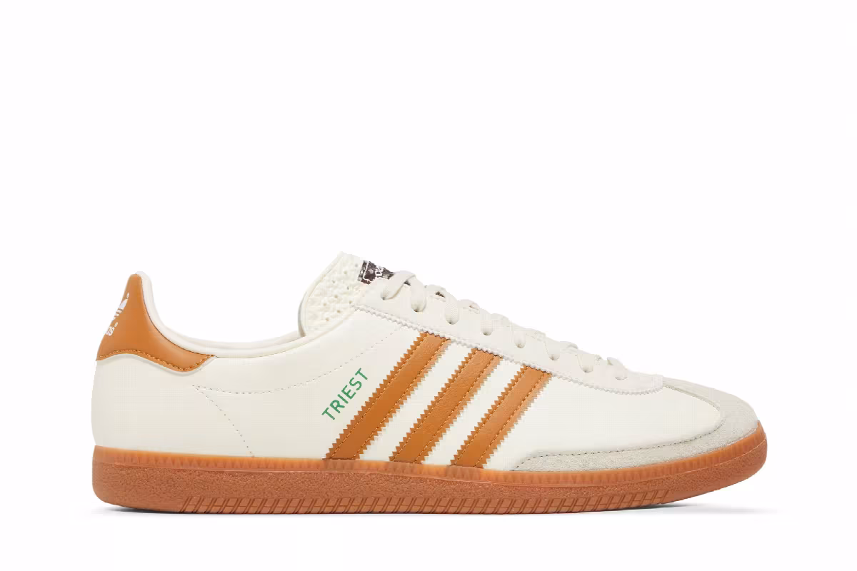 adidas Triest Cream White Gum, view 2