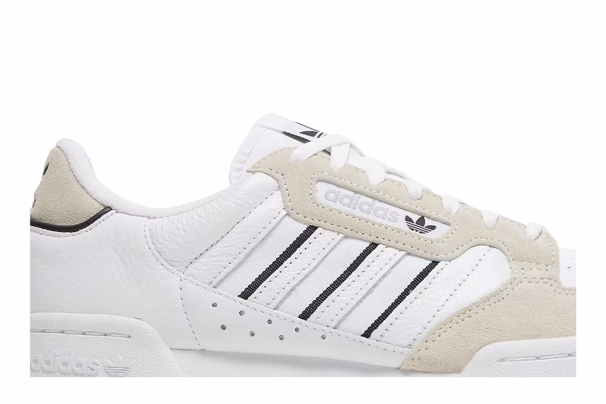 Adidas Continental 80 Stripes Cloud White, view 3