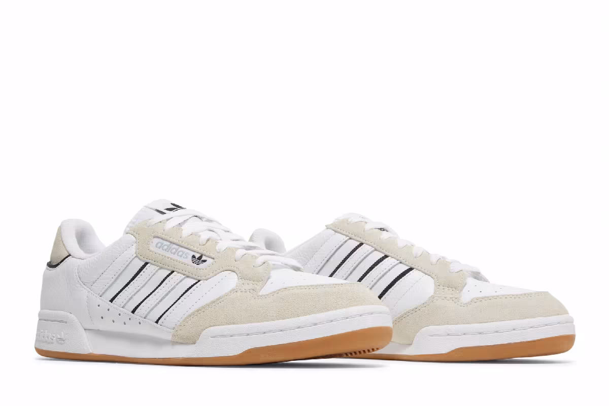 Adidas Continental 80 Stripes Cloud White, view 9