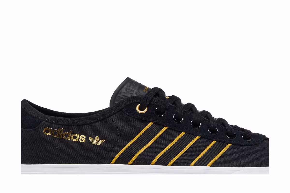 LAFC x adidas Delpala Black Gold Metallic, view 3